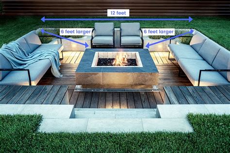 safest distance from house to use a metal firepit|outdoor fireplace distance from house.